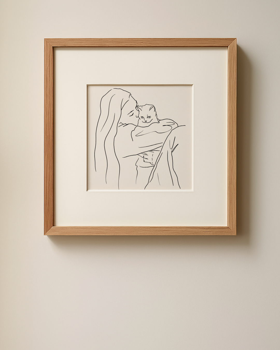 Dein Foto als Line Art