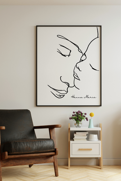 Dein Foto als Line Art