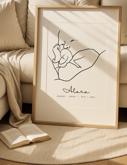 Dein Foto als Line Art
