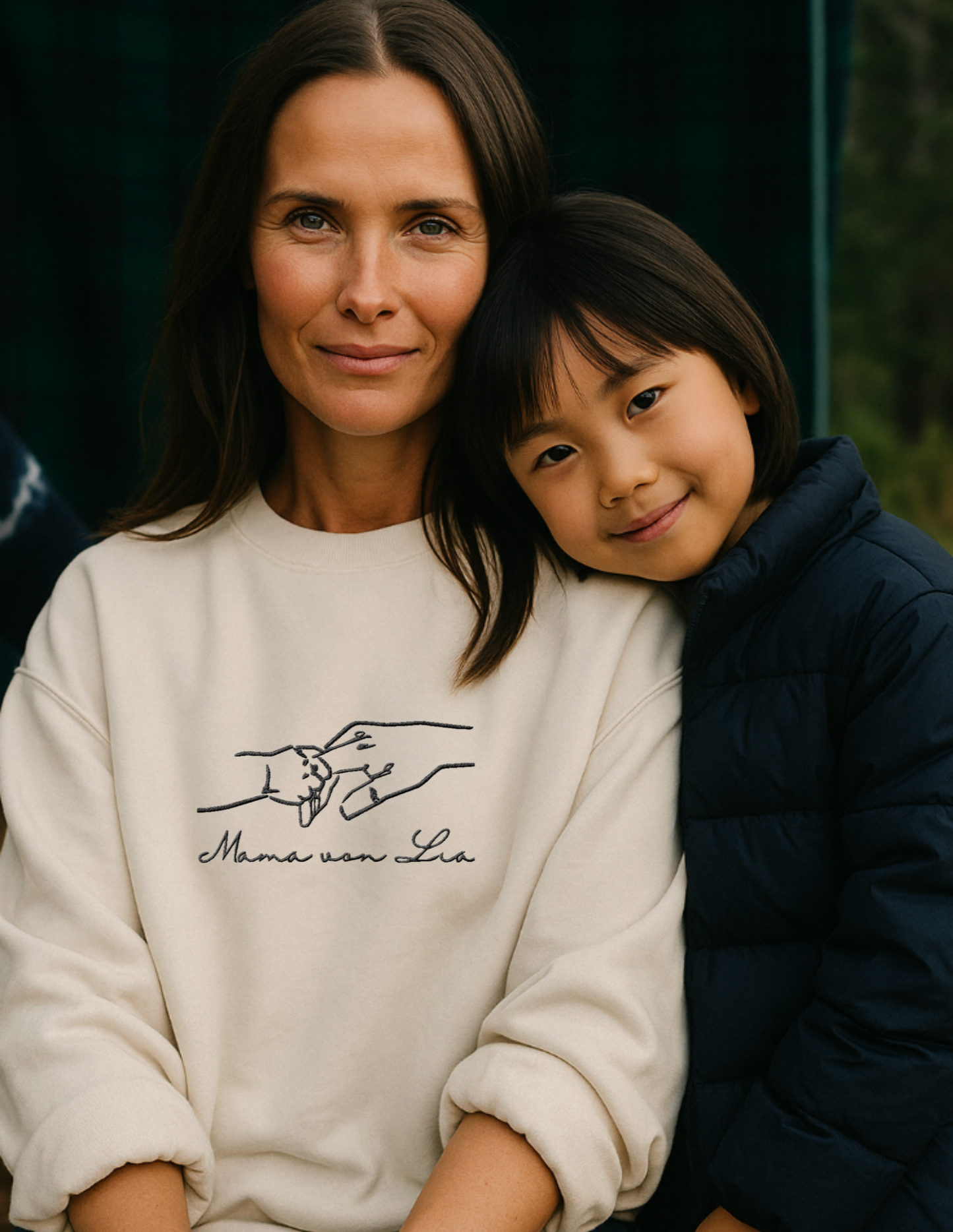 Personalisiertes Sweatshirt für neue Eltern & Großeltern