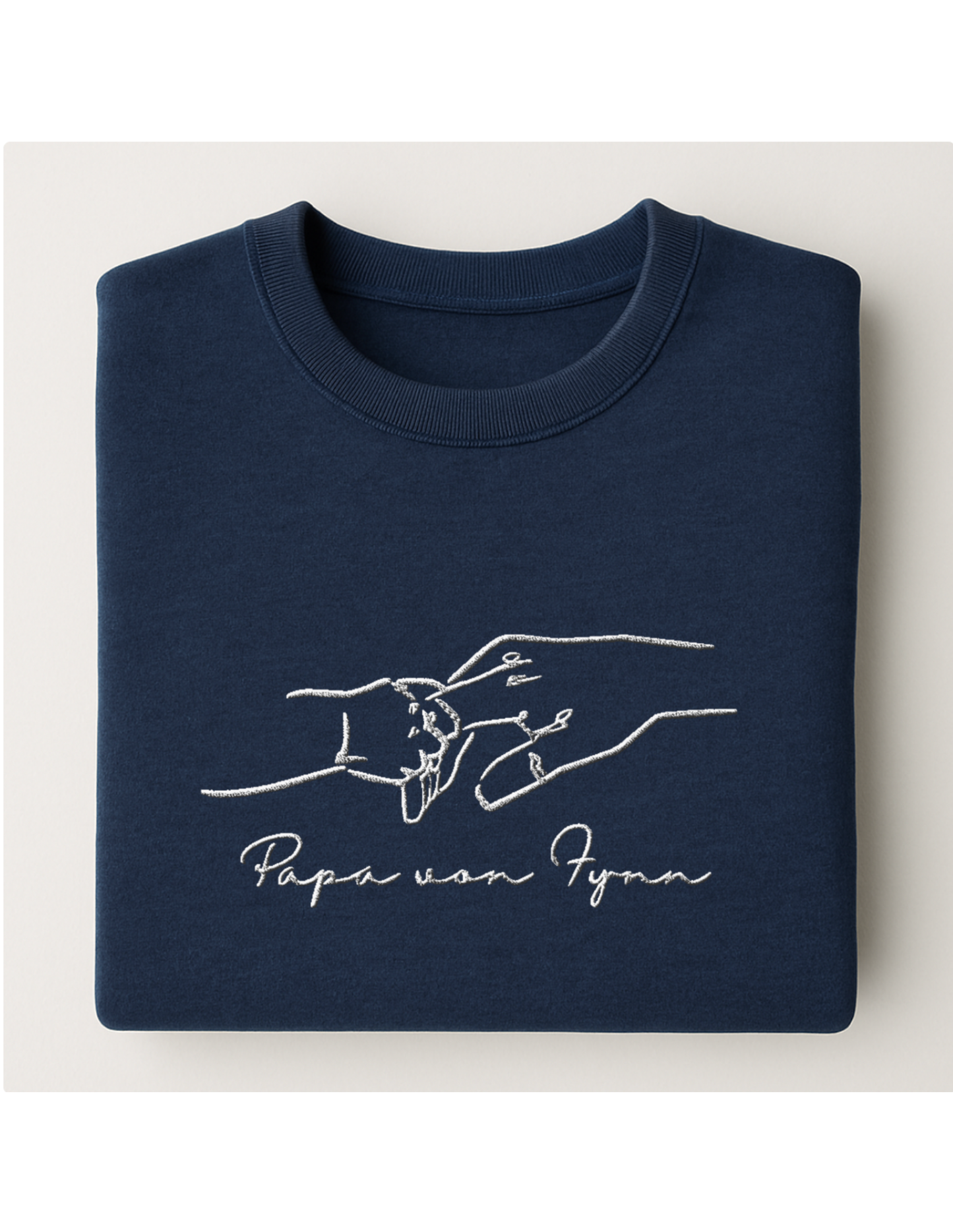 Personalisiertes Sweatshirt für neue Eltern & Großeltern