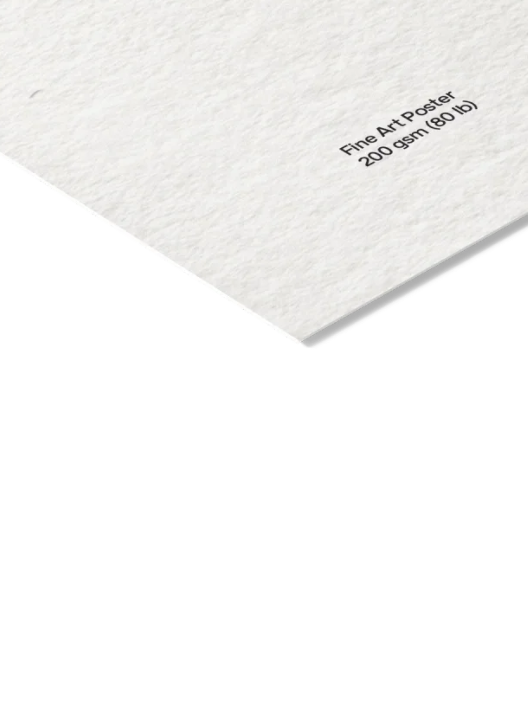Detailaufnahme des hochwertigen Fine Art Posters mit sichtbarer Struktur des matten 200 g/m² Papiers – ideal für langlebige und stilvolle Kunstdrucke von Sels Studio.